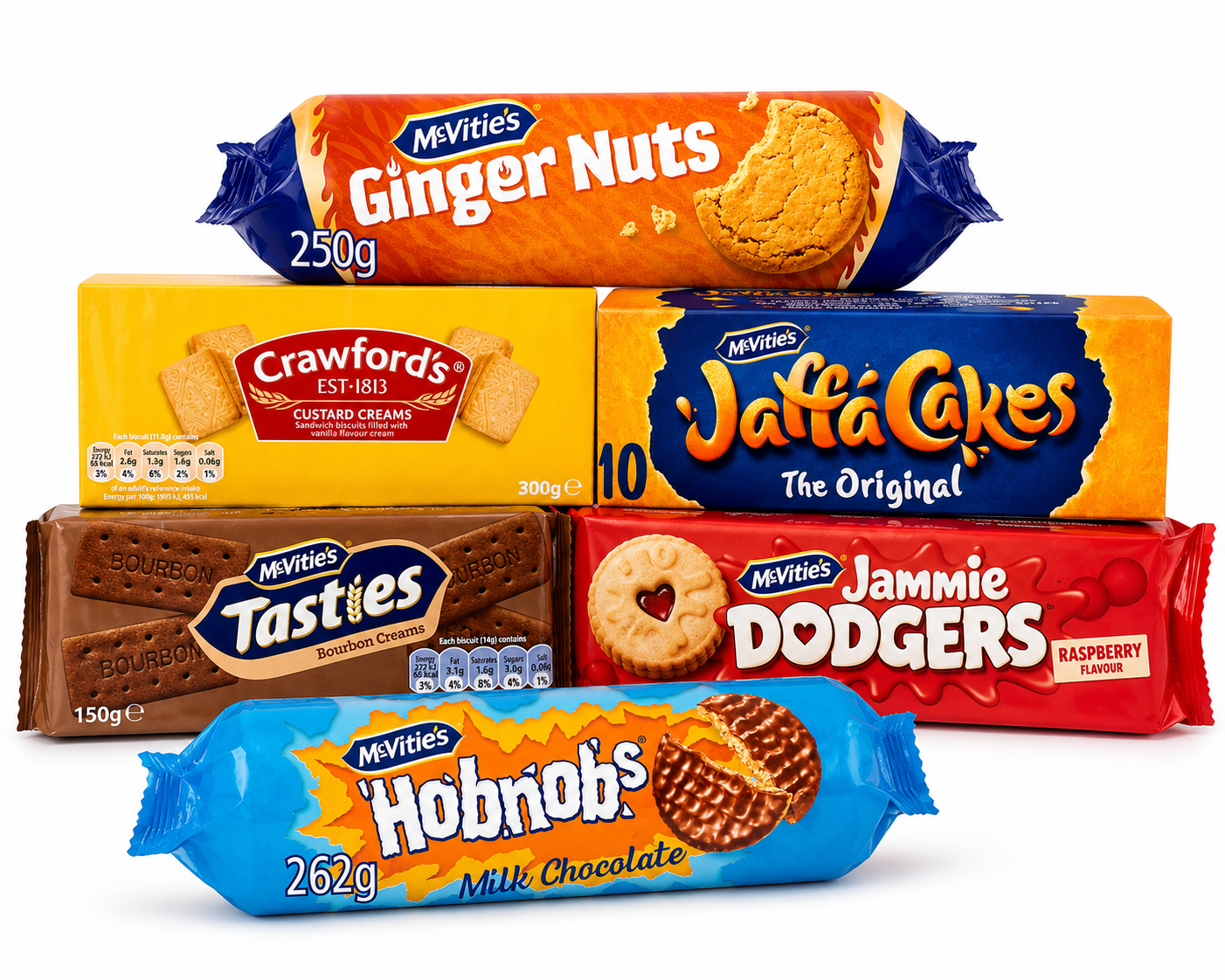 The Lucky 7 — British Biscuits Bundle