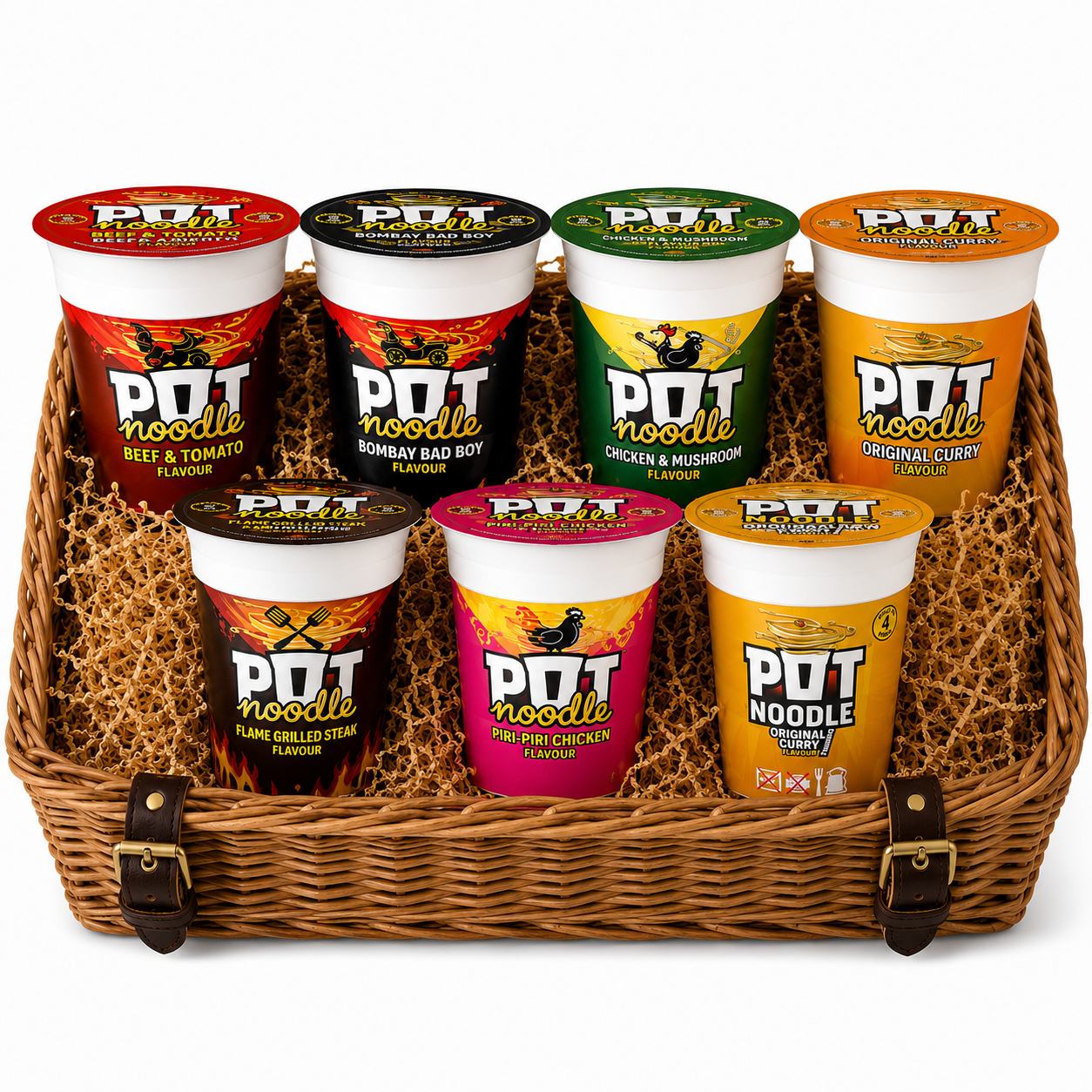 The Potty 10 — British Pot Noodles Hamper