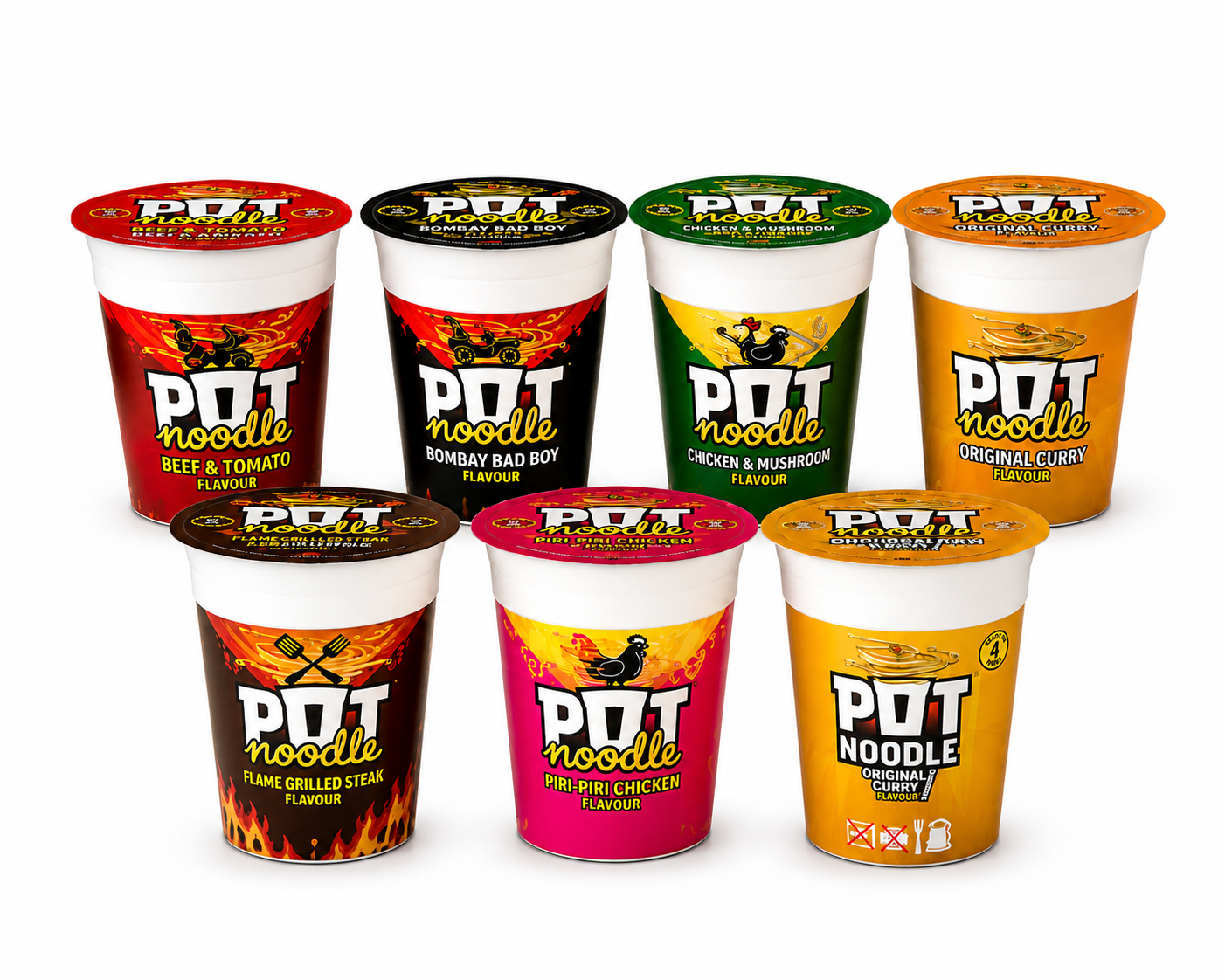 The Potty 10 — British Pot Noodles Hamper